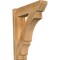 Ekena Millwork Balboa Slat Rough Sawn Outlooker, Western Red Cedar, 6"W x 20"D x 24"H OUT06X20X24BOA06RWR - alternate 1